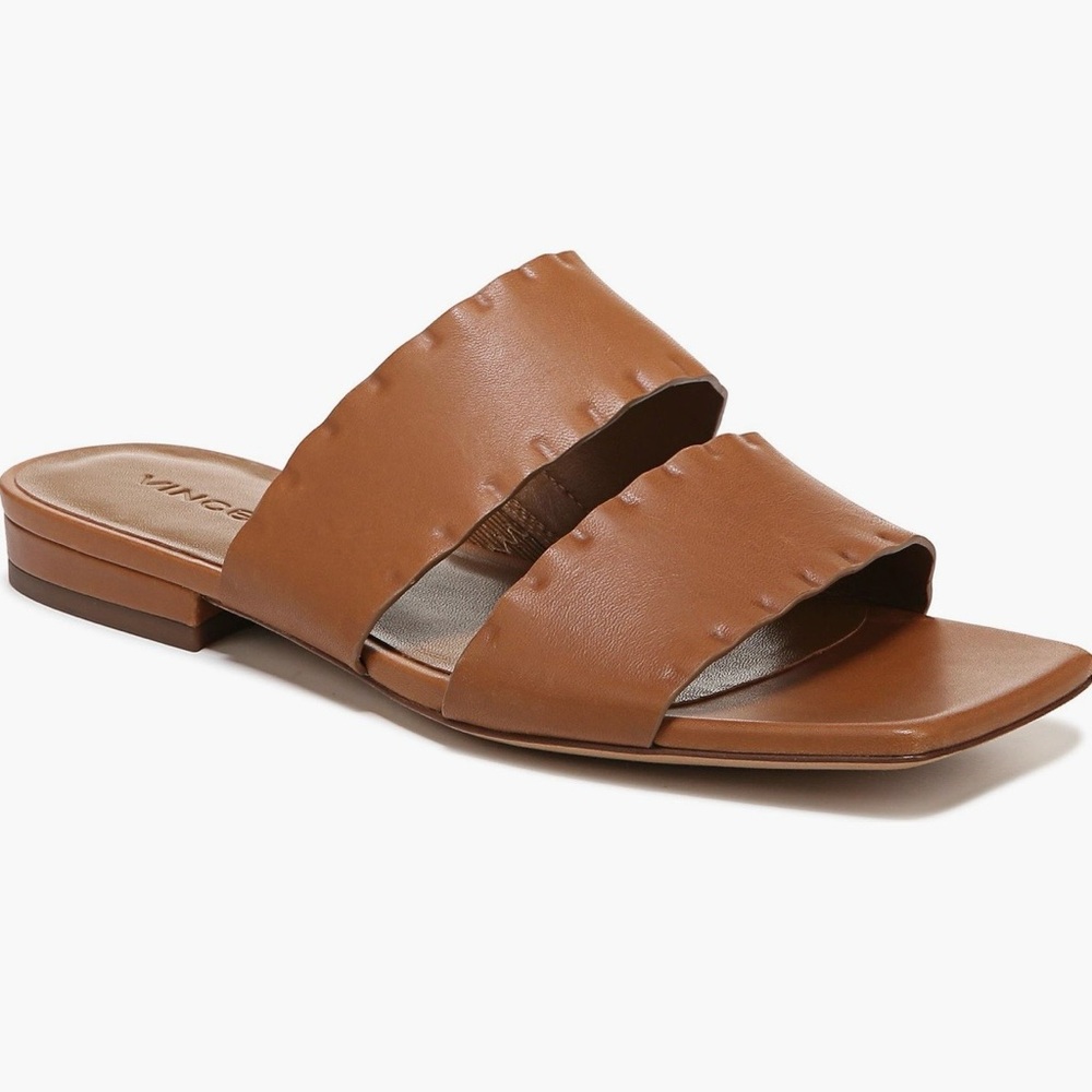 Vince Women's Brown Leather Sandals NWT